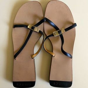 Gucci Wood Block Sandals